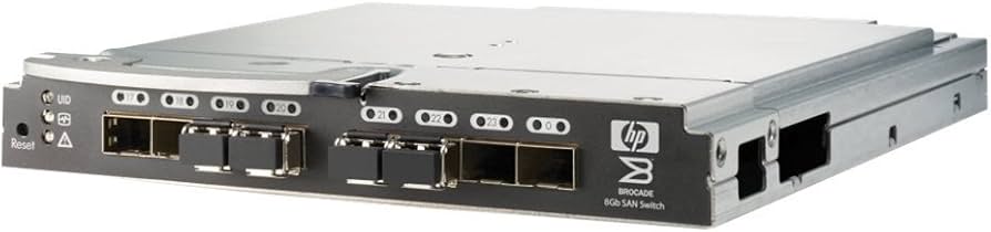 SAN Switch for BladeSystem c-Class HPE Brocade B-series 8/24c Commutateur